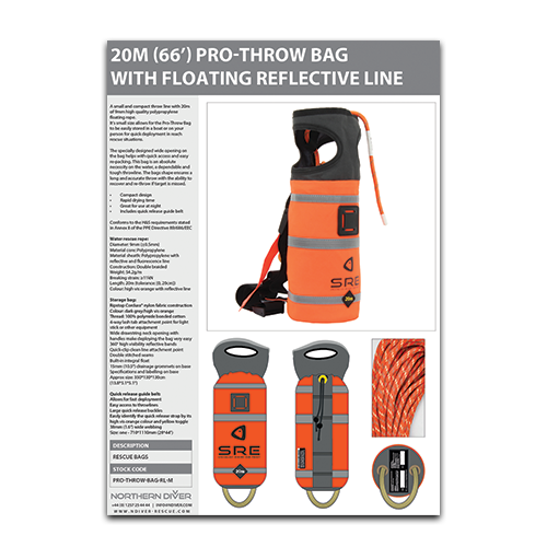 20M PRO THROW BAG DATASHEET